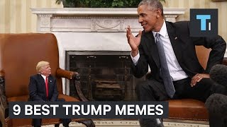 9 Best Memes From Trumps First 100 Days In Office [upl. by Ubald887]