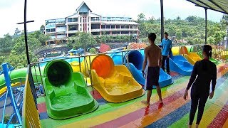 Racing Slide at Kediri Waterpark [upl. by Marx]