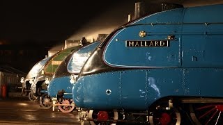 MALLARD 75  The Great Goodbye at Shildon National Railway Museum 2014 [upl. by Filmer]