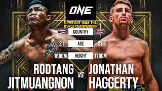 Rodtang Jitmuangnon vs Jonathan Haggerty I  Full Fight Replay [upl. by Stacie489]