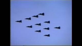 F15 Julgransflygning över Edsbyn 1992 [upl. by Akimahs]