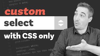 Custom select menu  CSS only [upl. by Odetta]