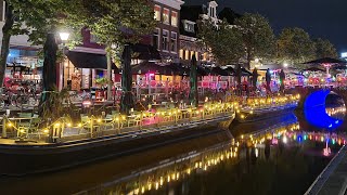 LEEUWARDEN CITY AT NIGHT FRIESLAND  NETHERLANDS [upl. by O'Callaghan]