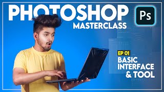 Basic Interface amp Tools of Adobe Photoshop  Photoshop Masterclass ep01 NSB Pictures [upl. by Aisiram55]