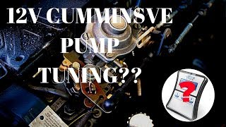 Tuning A 12 Valve VE Cummins How [upl. by Herrera718]