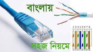 Rj45 Connector Crimping Lan Cable Making [upl. by Georgetta]