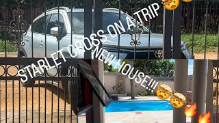 TOYOTA STARLET CROSS  NEW HOUSE TOUR  ROAD TRIP [upl. by Nnaik]