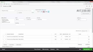 How to Change an Invoice Number in QuickBooks Online  AUS [upl. by Introc]