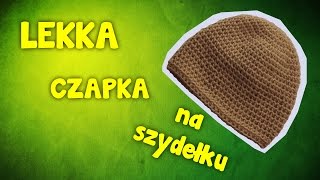 Lekka czapka  Szydełkowanie bez tajemnic [upl. by Emearg]