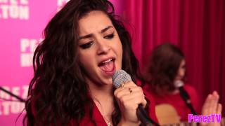 Charli XCX  quotSuperLovequot Acoustic Perez Hilton Performance [upl. by Ecnahs851]