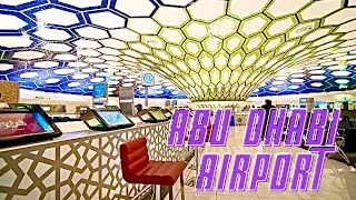 Inside Abu Dhabi International Airport  India Travel Abu Dhabi [upl. by Sibbie]