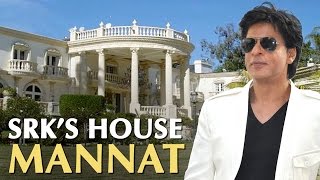 Shahrukh Khans House Mannat  Celebrity Hotspots In Mumbai [upl. by Solorac9]