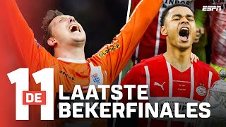 De 11 Laatste Bekerfinales 🏆 [upl. by Cinimmod]