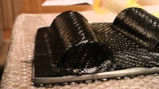 Tutorial Out Of Autoclave PREPREG Carbon FiberFibre Part 47 Making prepreg moulds [upl. by Frasch43]