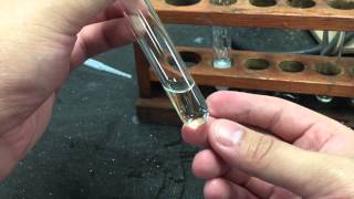 Anion Test  Iodide Ions [upl. by Aerol789]