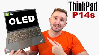 OLED  Nvidia   Lenovo ThinkPad P14s Gen 4 Intel Review [upl. by Anor]