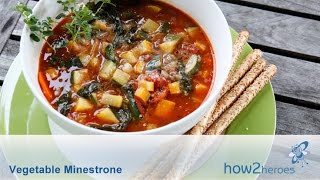 Vegetable Minestrone Soup [upl. by Allisurd]