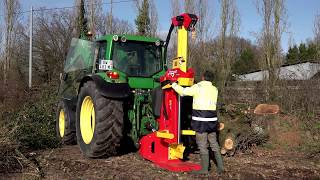 RABAUD  Fendeuse hydraulique pour tracteur  XYLOFARMER [upl. by Millur]