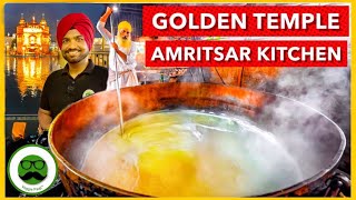 Golden Temple Langar Tour  India’s Biggest Kitchen  Veggie Paaji Amritsar [upl. by Annatnom533]