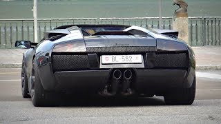 BEST OF Lamborghini Murcielago V12 Exhaust Sounds  BEST SOUNDING LAMBO OF ALL TIME [upl. by Ayyidas]