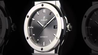 HUBLOT CLASSIC FUSION  RACING GREY  GOLD  TITANIUM [upl. by Atlanta484]