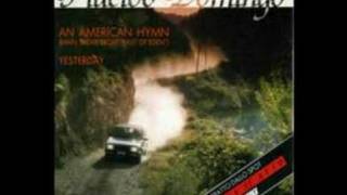 Placido Domingo  An American Hymn  1986 [upl. by Annaohj]