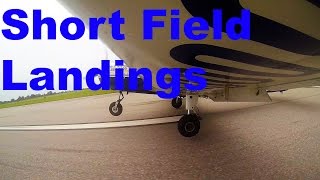 Ep 48 Short Field Landing  How To [upl. by Aretina]