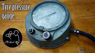 Restoration Tyre Pressure Gauge Antique [upl. by Miuqaoj165]