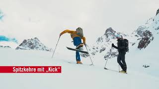 Skitourentipps  Teil 3 Geh und Abfahrtstechnik  Mein Montafon Expertentipp [upl. by Ariana752]