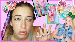 Testing JoJo Siwa Beauty Products [upl. by Button]