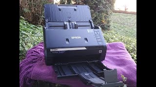 Epson FastFoto FF680W Sheetfed Portable Wifi Scanner  Full Unboxing [upl. by Bonaparte]