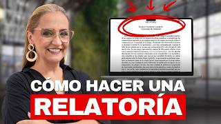 Aprende a Hacer una Relatoría en solo 3 Pasos [upl. by Lilah]