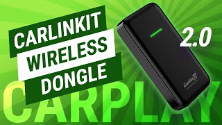 CarLinkit 20 2nd Generation Wireless Apple CarPlay Dongle Install and Walkthrough [upl. by Azriel693]