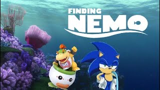 Bowser Jr amp Sonic Watches Finding Nemo [upl. by Huang]