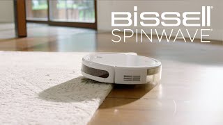 BISSELL® SpinWave® Wet and Dry Robotic Vacuum Feature Overview [upl. by Natassia509]