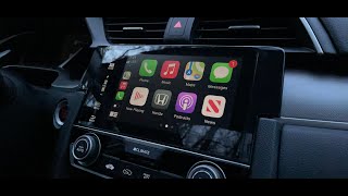 Best Wireless CarPlay Setup 2017 Honda Civic amp MORE CarPlay2Air [upl. by Bern]