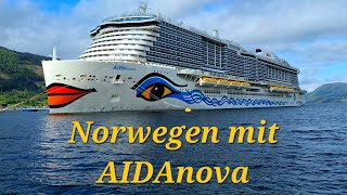 Norwegen mit AIDAnova [upl. by Ellehsat]