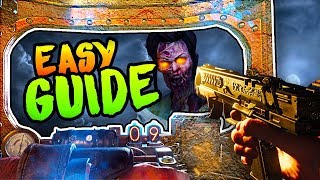 VOYAGE OF DESPAIR HOW TO BUILD THE SHIELD ALL LOCATIONS EASY SHIELD GUIDE Black Ops 4 Zombies [upl. by Enaywd296]