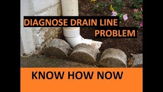 Clean Out Partially Clogged Downspout Drain Line [upl. by Lahcim934]