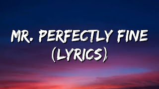 Taylor Swift  Mr Perfectly Fine Lyrics [upl. by Drofkcor]