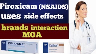 Piroxocam piroxicam MOA uses side effects piroxicam feldene piroxicam gel piroxicam 20mg [upl. by Boy199]