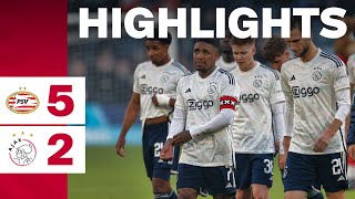 Highlights PSV  Ajax  Eredivisie [upl. by Yddur227]