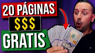 20 MEJORES Páginas para GANAR dinero GRATIS en Internet RAPIDAS [upl. by Yleak]