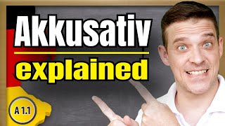 Was ist Akkusativ  German accusative explained  YourGermanTeacher [upl. by Ynner292]