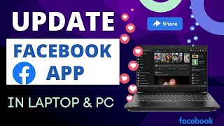 How to Update Facebook App in PC [upl. by Gaspar]