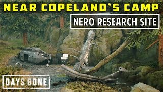 Near Copelands Camp NERO Research Site Location  Days Gone [upl. by Akirrehs]