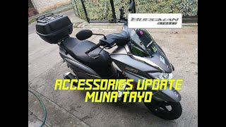 BURGMAN STREET 125 ACCESSORIES UPDATE  Price Breakdown and modification so far [upl. by Airehs]