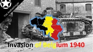 1940  The Invasion of Belgium [upl. by Yssep987]