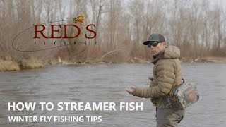 Cold Water Trout  How to Swing Streamers [upl. by Eidas923]