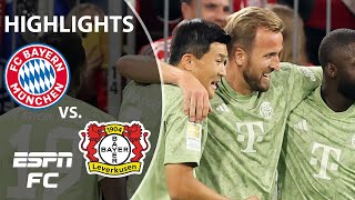 Bayern Munich vs Bayer Leverkusen  Bundesliga Highlights  ESPN FC [upl. by Johann]